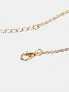 Rick and Morty X SHEIN Women Chain Necklaces - Gold - View 4