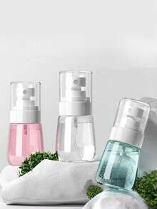1pc 60ml 30ml Fine Mist Spray Bottle Hair Stylist Atomizer 360 Degree Refillable Travel Spray Pump For Perfume Lotion Shampoo Transparent Container Salon Home Gym Travel Essentials Must Have - Multicolor - View 9