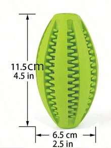 Pet Dog Chew Toys Teeth Cleaning Snack Ball Pet Dog Toy Ball Natural Rubber Super Tough Interactive Bouncy Pet Supplies - Multicolor - View 20