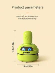 JMMO 632桌面吸尘器，轻松清洁键盘缝隙。无线设计，使用更灵活自由。它不仅是清洁工具，也是桌面趣味装饰。配备400mAh电池。