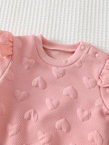 Cozy Pixies Newborn Baby Long Sleeve Casual Crew Neck Sweatshirts
