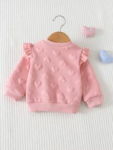 Cozy Pixies Newborn Baby Long Sleeve Casual Crew Neck Sweatshirts
