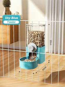 PETSIN 猫咪悬挂式宠物饮水器、狗狗饮水用品、悬挂式笼子、狗狗水盆、猫咪食盆、自动喂食器