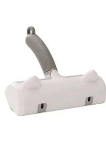 PETSIN 1 pezzo Rimuovi peli per animali domestici riutilizzabile e lavabile in silicone e materiale TPE, con assorbimento statico su doppia faccia, espulsione dei peli con un solo pulsante, impugnatura ergonomica, design portatile, nero e grigio, adatto per superfici multiple, perfetto per gli amanti degli animali domestici per la pulizia di casa durante primavera ed estate, adatto per divani, tappeti, sedili auto, biancheria da letto, accessori per toelettatura animali, rullo antipelucchi, strumento per eliminare il pelo in eccesso, rimozione elettrostatica dei peli - Multicolore - Visualizzare 16