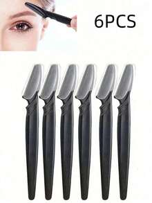 6/12/100支装去角质工具和眉刀 - 男女通用面部脱毛器，去除面部绒毛，妈妈礼物，生日礼物，圣诞礼物 - 彩色 - 查看 11