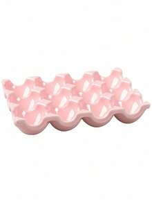 Zazumi Egg Tray Egg Holder - Refrigerator Egg Storage Container, Ceramic Egg Tray For Household Kitchen Use. - Multicolor - View 9