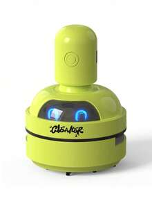 JMMO 632桌面吸尘器，轻松清洁键盘缝隙。无线设计，使用更灵活自由。它不仅是清洁工具，也是桌面趣味装饰。配备400mAh电池。