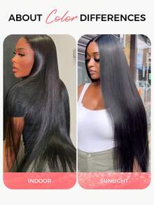 SMART&MATCH Ekstensi Rambut Jepit Satu Potong 5 Klip Highlight dengan Satu Potong Rambut Asli Hitam Gelombang Tubuh Jepit Campuran Pirang Gelombang Tubuh Cokelat Aksesori Rambut Rambut Jepit - Natural Black - View 8