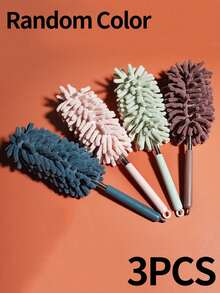 1 pezzo Spolverino retrattile con piume di colore casuale - Multicolore - Visualizzare 12