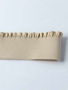 2码/包 DIY服装蕾丝松紧带，腰带弹力丝带 - 适用于DIY连衣裙、衣服、裤子、鞋子和帽子装饰