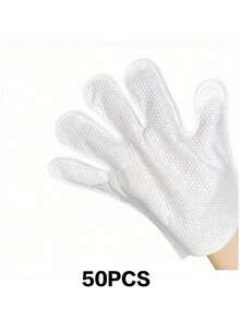 20/50/100pcs Disposable Pet Cleaning Fingers, Dog & Cat Teeth Cleaning Fingers, Ear Cleaning Fingers - Multicolor - View 12