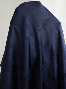 Veilorie Women's Long Sleeve Button Waist Twist Blouse And Fish Tail Midi Skirt Elegant 2 Pieces Set - Navy Blue - View 7