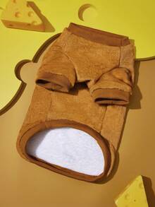 TOM & JERRY X SHEIN 1 可爱卡通图案印花毛绒上衣，毛绒卫衣，猫咪衣服，狗狗衣服，尺码 XXS-XXXXL，特小号，特大号。