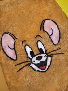 TOM & JERRY X SHEIN 1 可爱卡通图案印花毛绒上衣，毛绒卫衣，猫咪衣服，狗狗衣服，尺码 XXS-XXXXL，特小号，特大号。