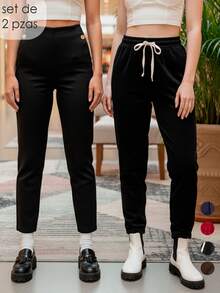 Women Pants - Multicolor - View 4