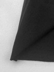 SHEIN Elladie kids 年轻女孩优雅珍珠装饰圆领长袖针织毛衣裙，适合休闲、户外、旅行、度假、居家、日托、娱乐、学校、派对