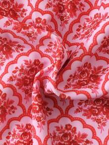 Swim Mod 1pc Women's Tropical Print Colorful One-Piece Swimsuit - Multicolor - View 5