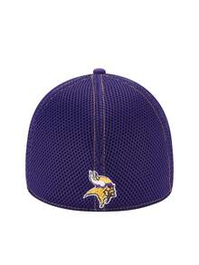 New Era 39Thirty Stretch Mesh Men's Cap Purple - Purple - View 3