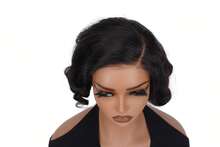 Density Pro Wear And Go Glueless Wig Bob Wig Loose Body Human Hair 5x6 Lace Closure Wigs Human Hair Wigs For Women Human Hair Glueless Wigs 5x6 Closure Wigs Human Hair Pre Plucked Bob - Natural Black - View 5