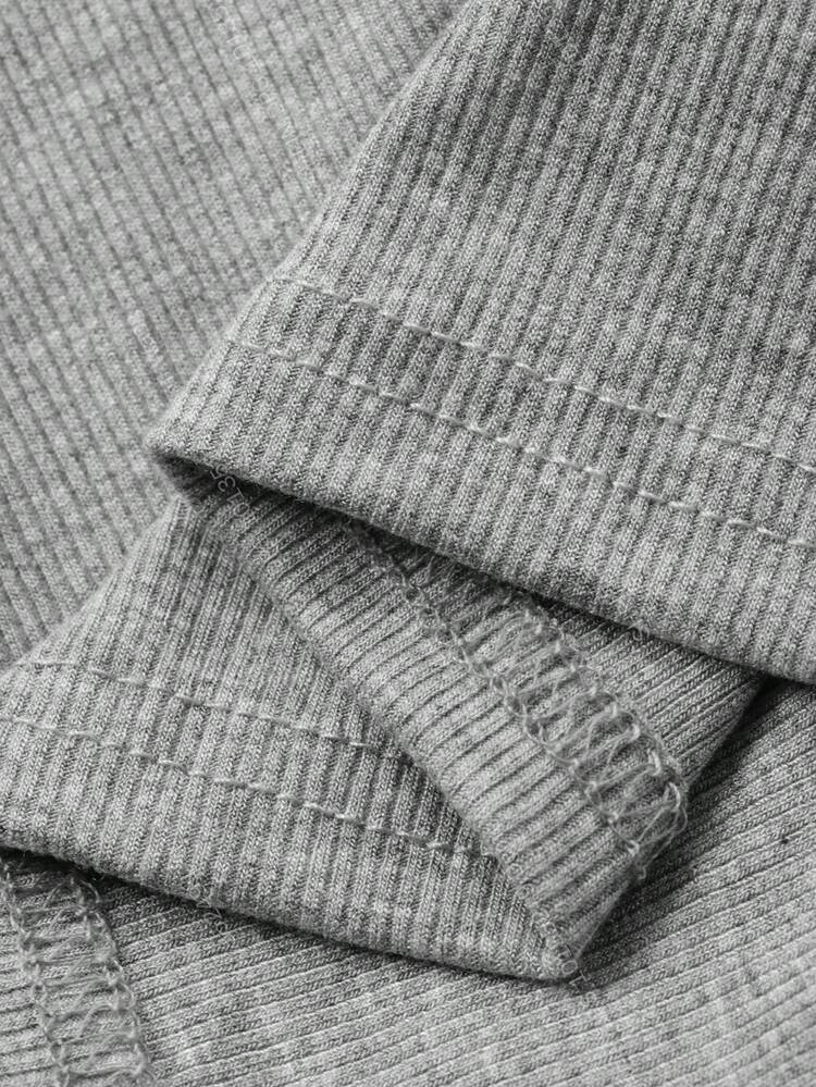 Women's Contrast Lace Front Tie Long Sleeve Single-Breasted Casual T-Shirt