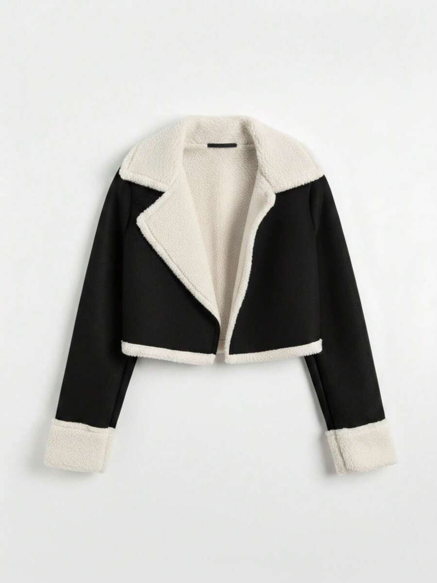 Women Winter Coats - Black - View 1