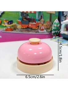 Hand Bell For Training Listening, Reaction, Attention And Following Instructions,School Supplies,Back To School - Pink - View 6