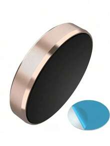 SHEIN 1PC Round Magnetic Phone Holder – Strong Suction, Multifunctional & Sleek Design, Durable Bracket For Convenient Mobile Phone Mounting