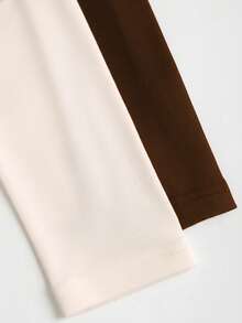 SHEIN Sweetro Y2K Sexy Asymmetric Metal Buckle T-Shirt, Versatile For Commuting & All-Season Wear - Multicolor - View 5