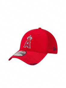 Los Angeles Dodgers Fitted Men's Baseball Cap Red - Red - View 1