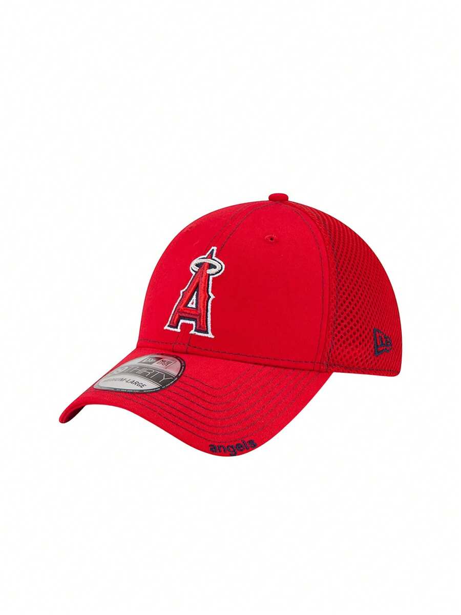 Los Angeles Dodgers Fitted Men's Baseball Cap Red - Red - View 1