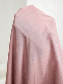 Veilorie Women's Elegant Solid Color Flared Arabic Style Dress - Dusty Pink - View 7