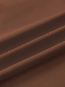 Airaco 女士纯色前扣长袖口袋休闲衬衫