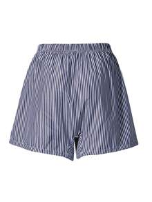 Manfinity Underwear&Sleepwear Basics 2件套男士字母条纹宽松哈伦裤套装 - 彩色 - 查看 6