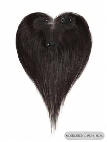 3.5*5英寸蕾丝尺寸假发片，真人发刘海，自然色，适合女性，隐形自由分缝，轻薄透气，有效缓解头发稀疏。 - SNatural - 查看 2