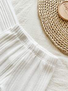 Vintaside Kids 3pcs Young Girl Padded Coat Set, Thermal Lining, Thickened, Suitable For Spring, Autumn And Winter, Countryside Style, Casual, Fashionable, Cute, Elegant - Multicolor - View 9