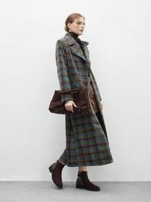 CUCCOO BIZCHIC Women's Casual Chunky Heel Mid-Calf Boots, Suitable For Commuting, Autumn/Winter