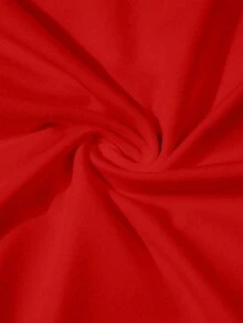 EMERY ROSE Camiseta de manga larga con estampado de corazón de leopardo para el Día de San Valentín - Rojo - Ver 3