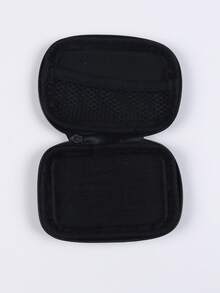 1 Pc Portable Coin Purse, Headphone Bag, Earphone Carry Case,Usb Data Cable Storage Box, Storage Bag, Key Bag, Data Cable Charger, Storage Bag, Wireless Earbuds And Headphone Box, A Must-Have For College Dormitories For Travel Storage Bag,Makeup Bag,Vacation, Christmas Gift , Christmas Decorations, Autumn Gifts Christmas For Holiday Gift Giving,Boho Vibes