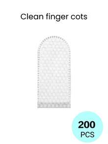 20/50/100pcs Disposable Pet Cleaning Fingers, Dog & Cat Teeth Cleaning Fingers, Ear Cleaning Fingers - Multicolor - View 13