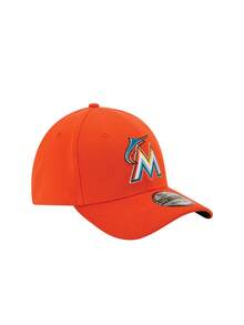 New Era Miami Marlins Junior Team Men's Cap Orange - Orange - View 4