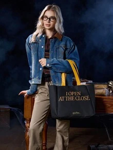 HARRY POTTER X SHEIN 女士手袋 - 黑色 - 查看 10