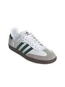 Adidas Samba OG Kids Sneakers Cloud White / Collegiate Green / Gum IG6782 - Cloud White / Collegiate Green / Gum - View 2