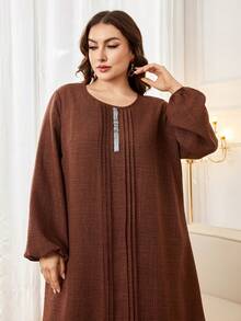 Al Najma Große Größen Set mit 2 Teilen mit Perlendekor