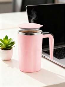 JMMO Digital Smart Temperature-Measuring Magnetic Automatic Stirring Cup Electric Coffee Cup, Milkshake Cup, Fitness Protein Shaker Cup