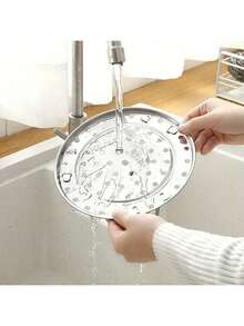 通用不锈钢蒸锅，带可拆卸支脚，烹饪蒸锅和锅具配件，速溶锅多功能蒸架，耐磨防刮圆形冷却架，厨房厚炊具工具海鲜煮蒸架