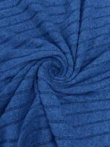 Elenzga Women's Elegant Fashion Commuter Casual Comfortable Charming Retro Gentle Romantic Long Sleeve Patchwork Fuzzy Cuff & Collar Decor Waist Fitted Solid Color Dress