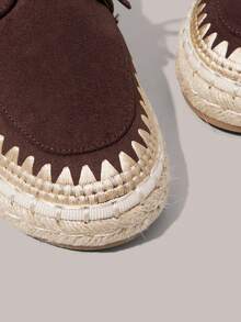 Styleloop Women's Casual Versatile Commuting Simple Flat Shoes - Coffee Brown - View 4