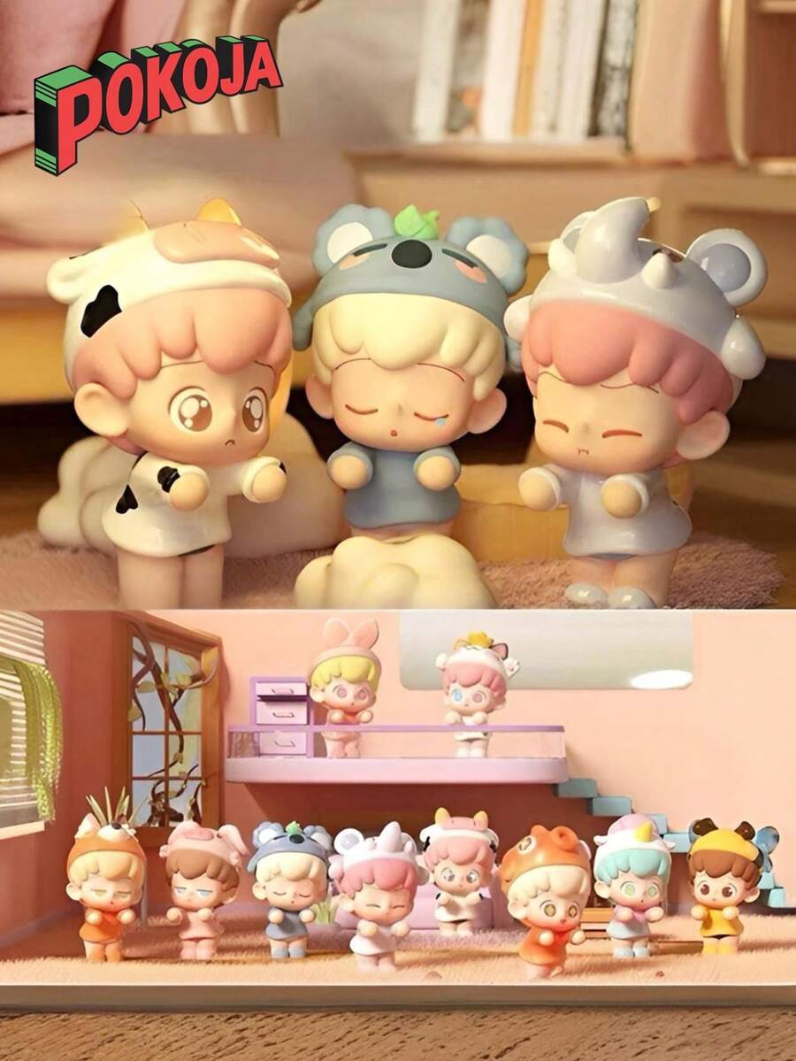 POKOJA LAND EMOR Fantasy Wonderland Series Mini Blind Box - Cute Companions For Young Adults And Adults, Birthday Gifts, Festive Presents With Vibrant Designs - Multicolor - View 1