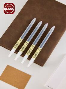 3pcs/Set Neutral Pen Set Back To School - Black - View 1