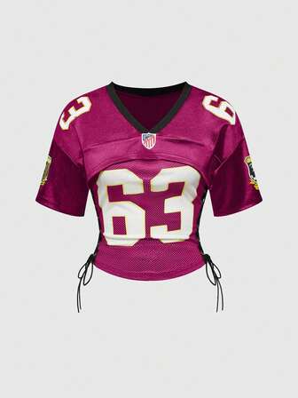 Street Life 2 pezzi/Set Stile da strada Maglia sportiva Maglietta corta e Top tubo